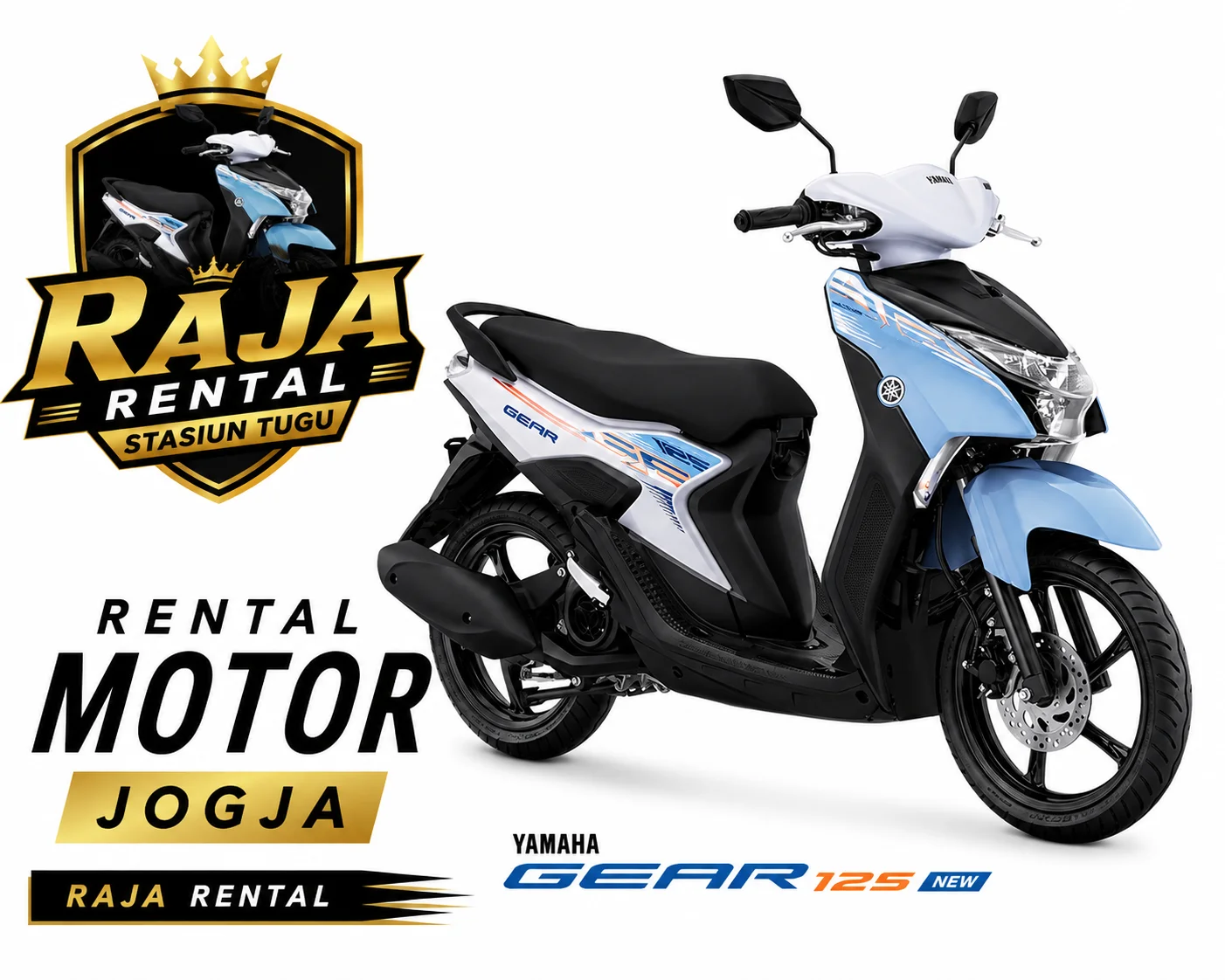 Sewa Yamaha Gear 125 Jogja